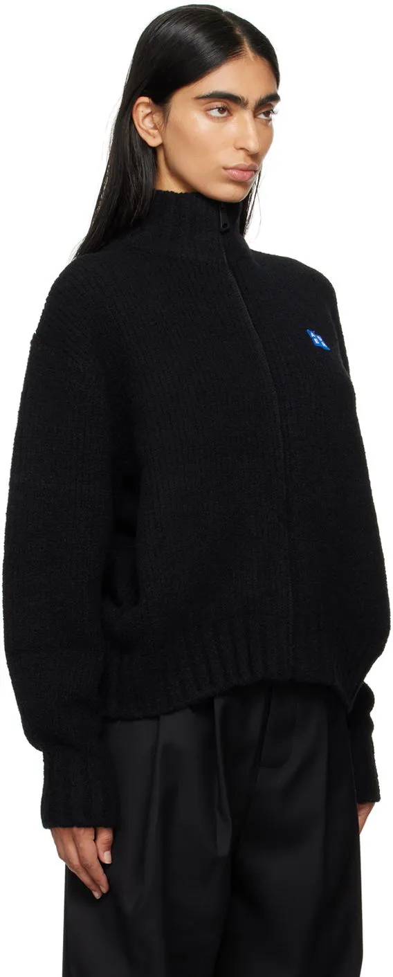 Pullover ADER ERROR Knit Zip-Up Sweater BM42FYKT0705BK