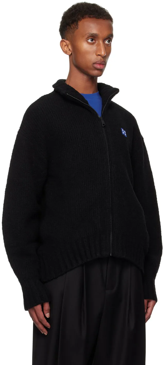 Pullover ADER ERROR Knit Zip-Up Sweater BM42FYKT0705BK